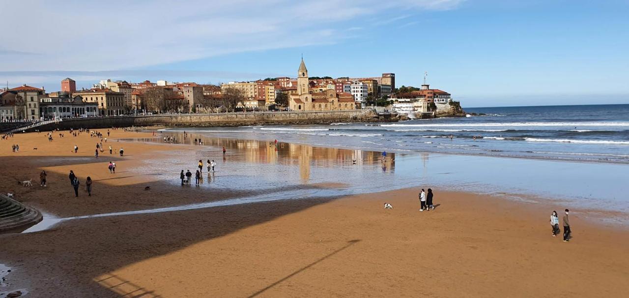 Casa Lantoxana Appartement Gijón Buitenkant foto